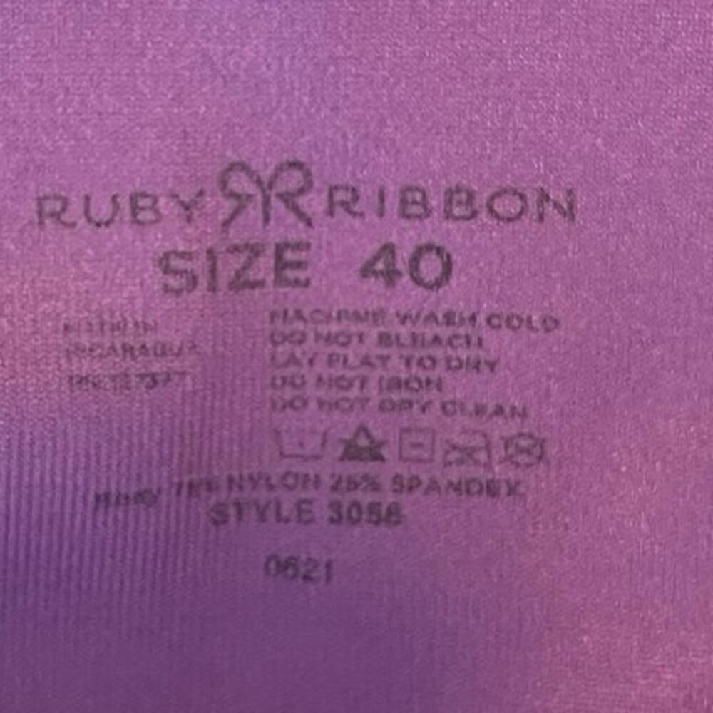 Ruby Ribbon Ultimate Cami 3056 Size 40 Level 5 Support Compression Lilac - Picture 6 of 6